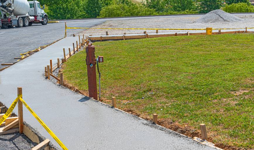 Concrete Patio Installation